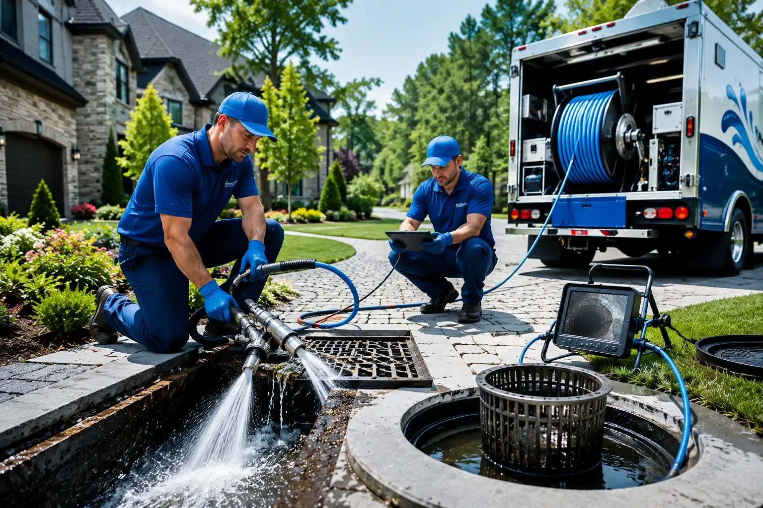 Local outdoor drain cleaning professionals in Exira, IA